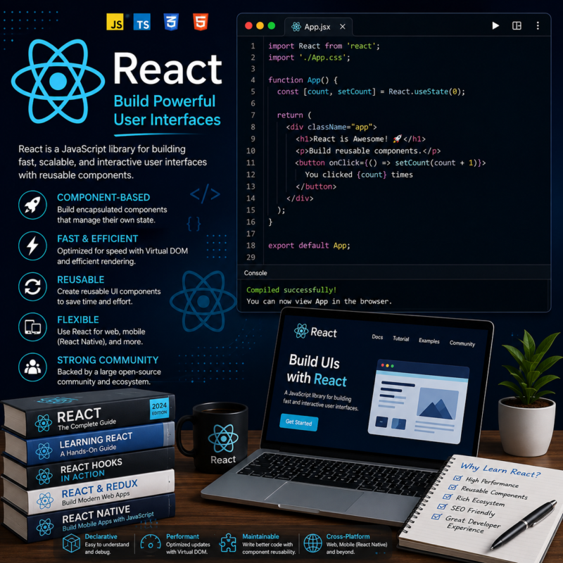 React